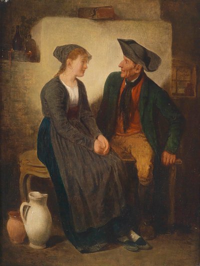 The Admirer by Friedrich Friedlander